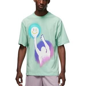 Air Jordan J Balvin T-Shirt NWT Mens Size XXL Green Short Sleeve DR2962-308 NWT